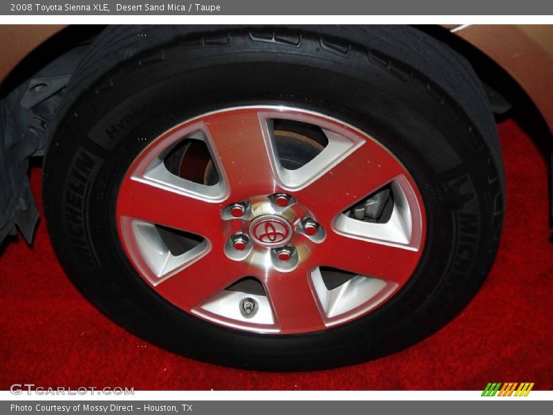 Desert Sand Mica / Taupe 2008 Toyota Sienna XLE