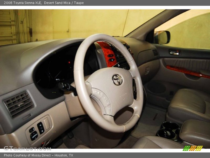 Desert Sand Mica / Taupe 2008 Toyota Sienna XLE
