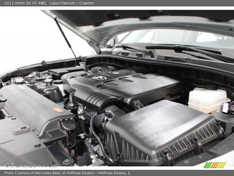  2011 QX 56 4WD Engine - 5.6 Liter DIG DOHC 32-Valve CVTCS V8