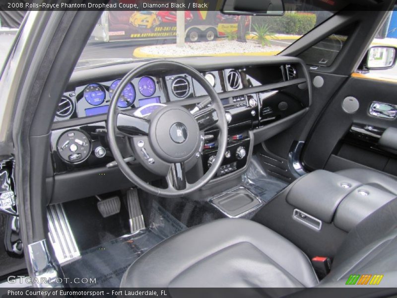 Dashboard of 2008 Phantom Drophead Coupe 