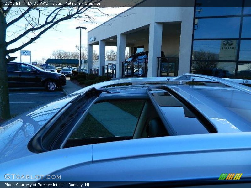 Liquid Platinum / Graphite 2008 Infiniti EX 35 AWD