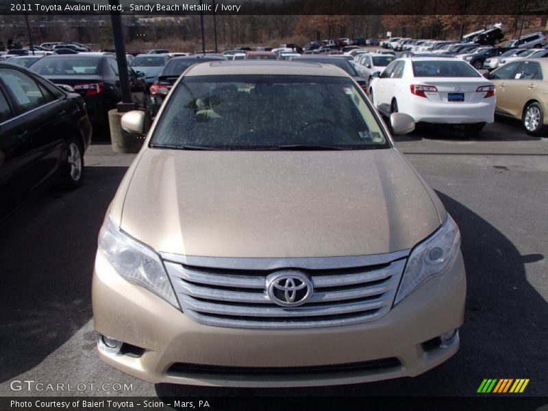 Sandy Beach Metallic / Ivory 2011 Toyota Avalon Limited