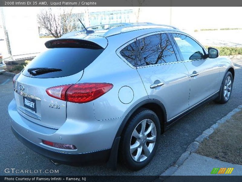 Liquid Platinum / Graphite 2008 Infiniti EX 35 AWD