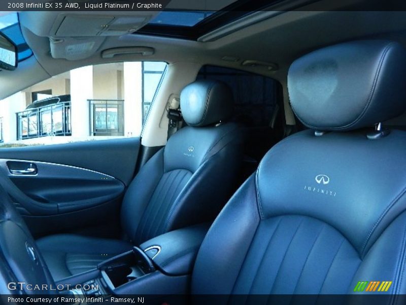 Liquid Platinum / Graphite 2008 Infiniti EX 35 AWD