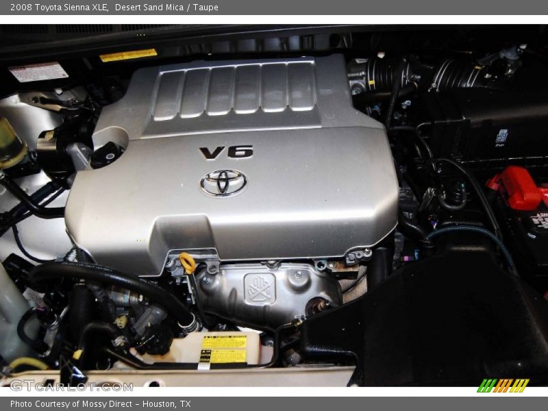 Desert Sand Mica / Taupe 2008 Toyota Sienna XLE