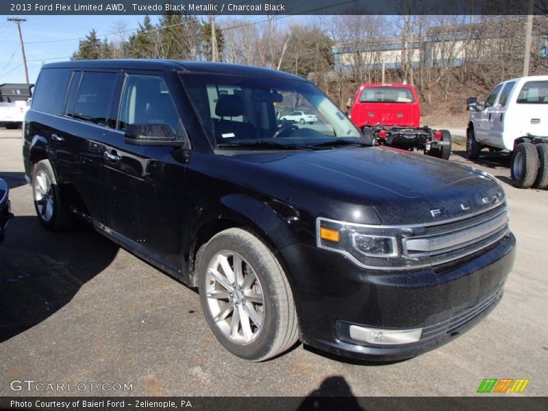 Tuxedo Black Metallic / Charcoal Black 2013 Ford Flex Limited AWD