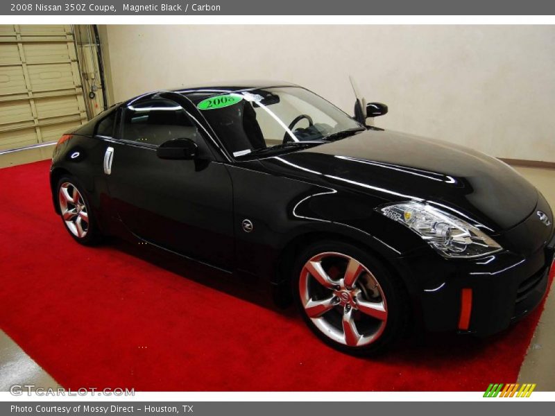 Magnetic Black / Carbon 2008 Nissan 350Z Coupe