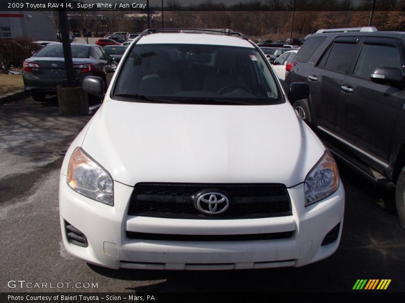 Super White / Ash Gray 2009 Toyota RAV4 I4