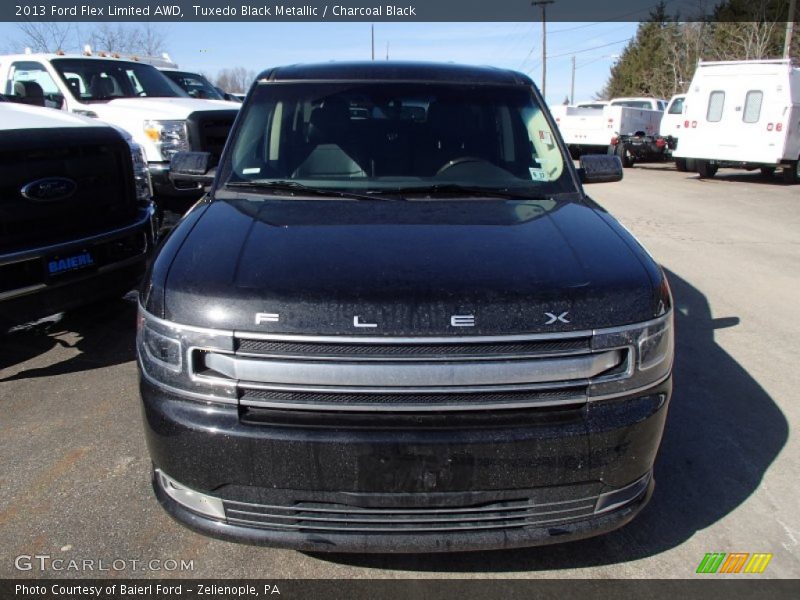 Tuxedo Black Metallic / Charcoal Black 2013 Ford Flex Limited AWD