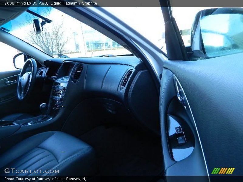 Liquid Platinum / Graphite 2008 Infiniti EX 35 AWD