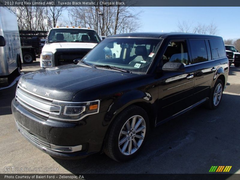 Tuxedo Black Metallic / Charcoal Black 2013 Ford Flex Limited AWD