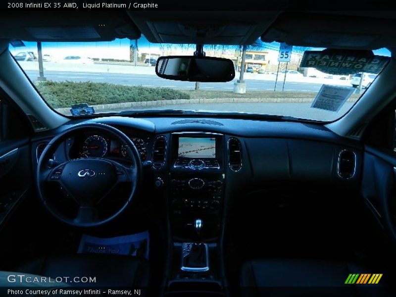 Liquid Platinum / Graphite 2008 Infiniti EX 35 AWD