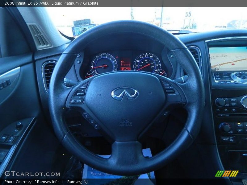 Liquid Platinum / Graphite 2008 Infiniti EX 35 AWD