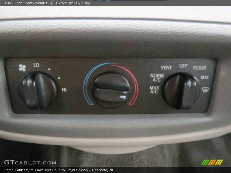 Controls of 1997 Crown Victoria LX