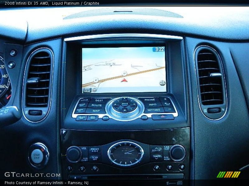 Liquid Platinum / Graphite 2008 Infiniti EX 35 AWD