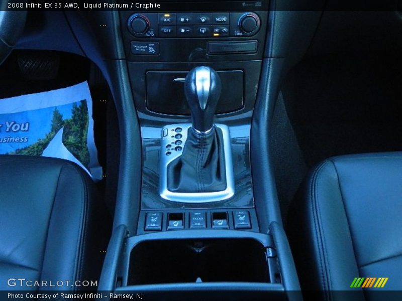 Liquid Platinum / Graphite 2008 Infiniti EX 35 AWD