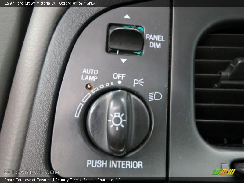 Controls of 1997 Crown Victoria LX