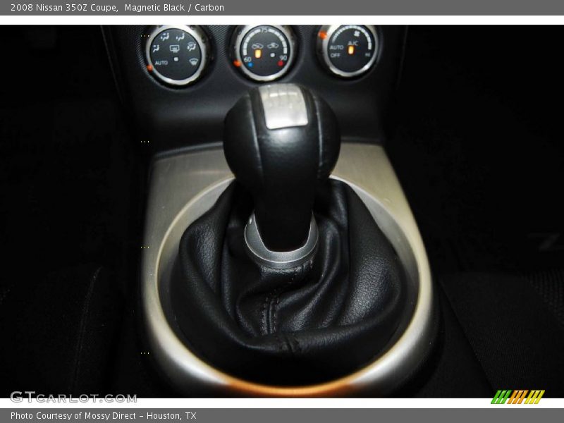 Magnetic Black / Carbon 2008 Nissan 350Z Coupe