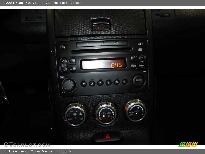 Magnetic Black / Carbon 2008 Nissan 350Z Coupe