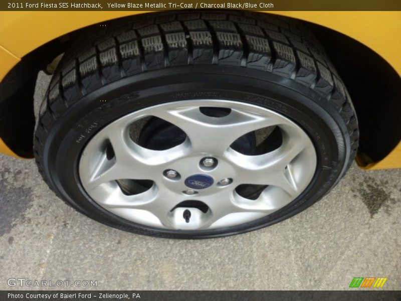  2011 Fiesta SES Hatchback Wheel