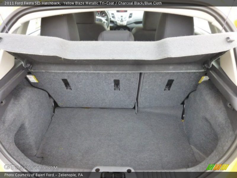  2011 Fiesta SES Hatchback Trunk