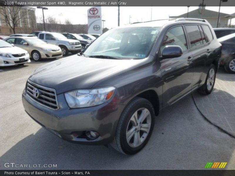 Front 3/4 View of 2008 Highlander Sport 4WD