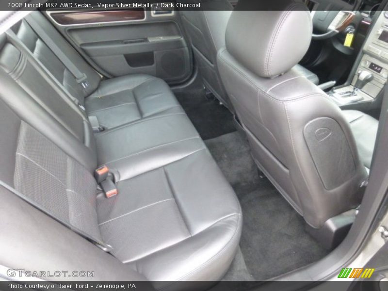 Vapor Silver Metallic / Dark Charcoal 2008 Lincoln MKZ AWD Sedan