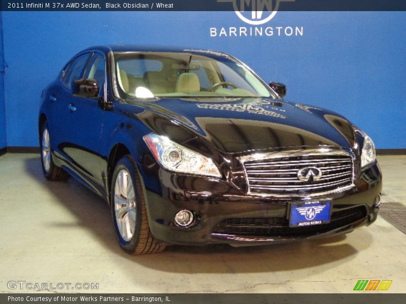 Black Obsidian / Wheat 2011 Infiniti M 37x AWD Sedan