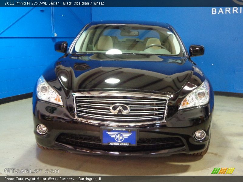 Black Obsidian / Wheat 2011 Infiniti M 37x AWD Sedan