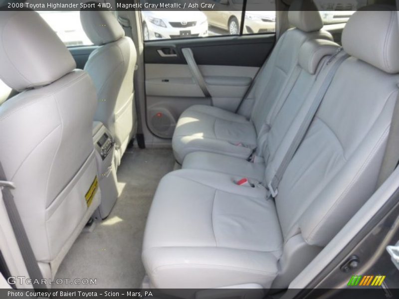 Magnetic Gray Metallic / Ash Gray 2008 Toyota Highlander Sport 4WD