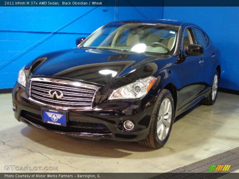 Black Obsidian / Wheat 2011 Infiniti M 37x AWD Sedan