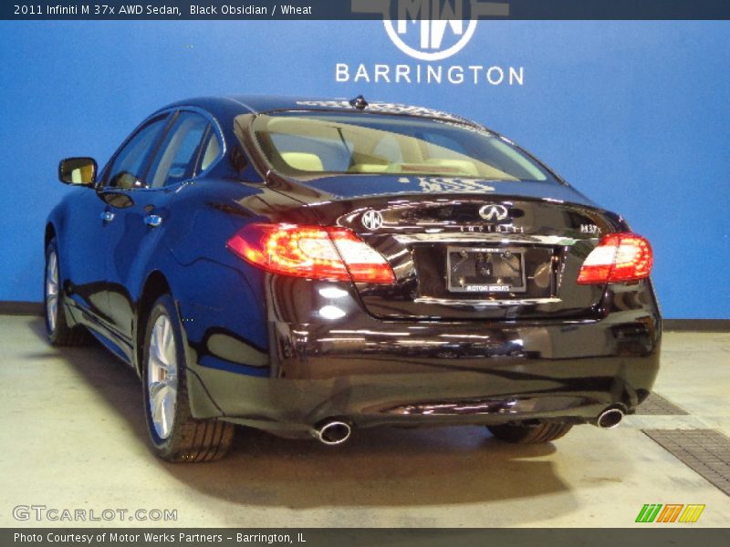 Black Obsidian / Wheat 2011 Infiniti M 37x AWD Sedan