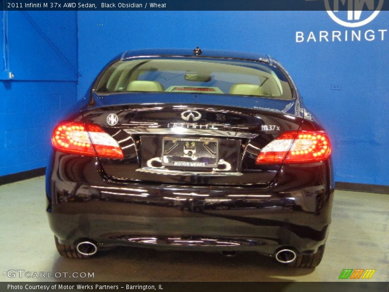 Black Obsidian / Wheat 2011 Infiniti M 37x AWD Sedan