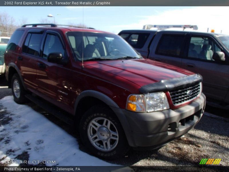 Toreador Red Metallic / Graphite 2002 Ford Explorer XLS 4x4