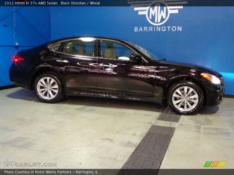 Black Obsidian / Wheat 2011 Infiniti M 37x AWD Sedan