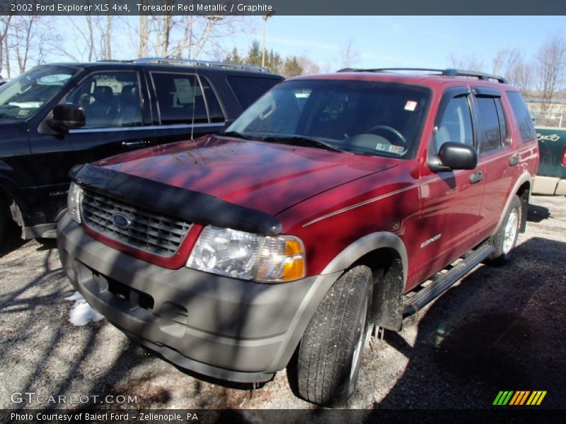 Toreador Red Metallic / Graphite 2002 Ford Explorer XLS 4x4