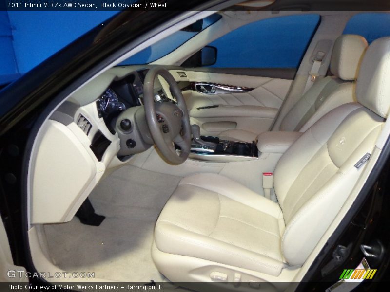 Black Obsidian / Wheat 2011 Infiniti M 37x AWD Sedan