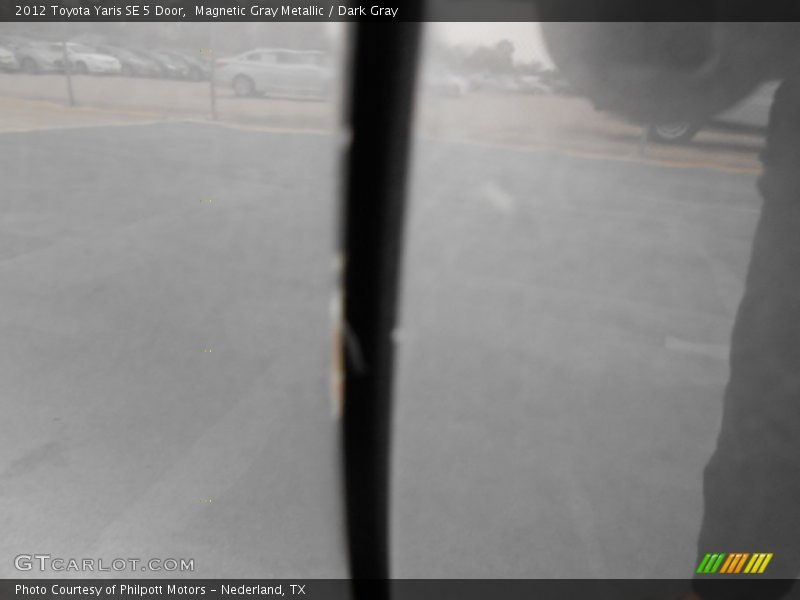 Magnetic Gray Metallic / Dark Gray 2012 Toyota Yaris SE 5 Door