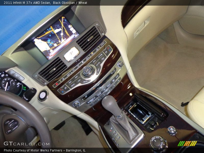 Black Obsidian / Wheat 2011 Infiniti M 37x AWD Sedan