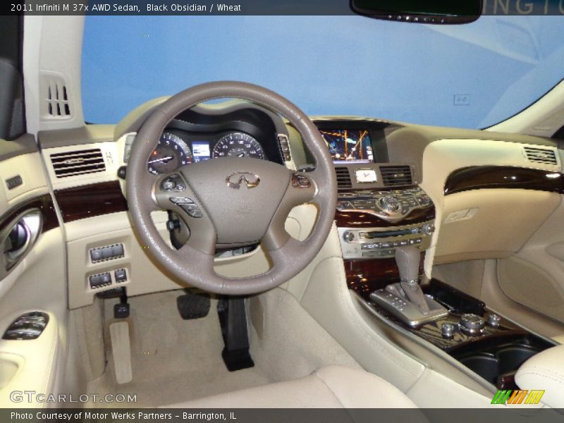 Black Obsidian / Wheat 2011 Infiniti M 37x AWD Sedan