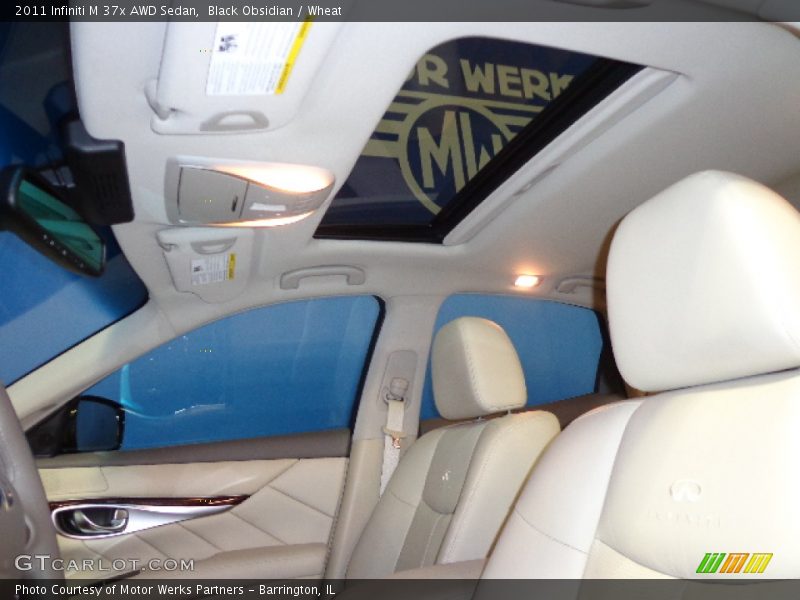 Black Obsidian / Wheat 2011 Infiniti M 37x AWD Sedan