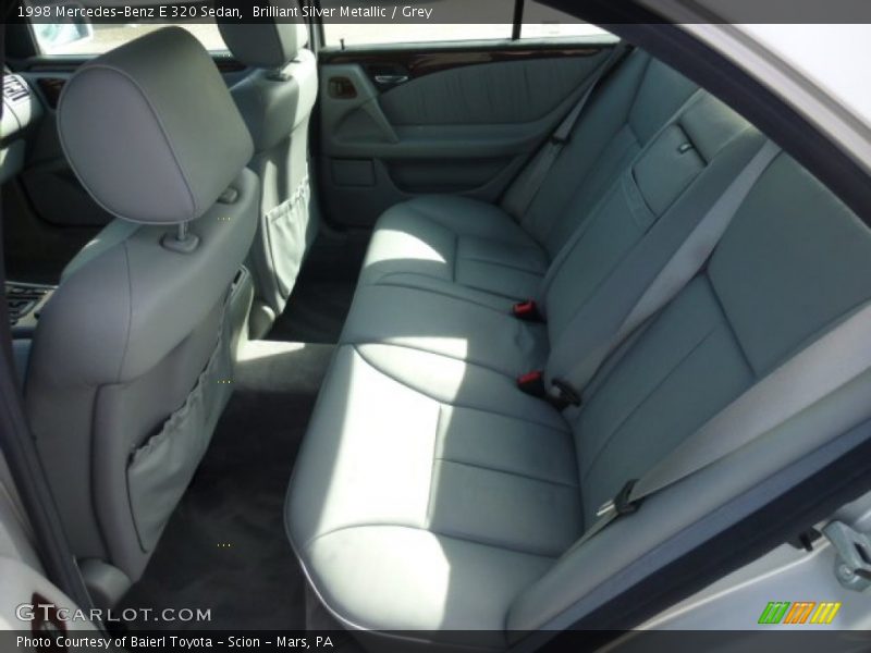 Brilliant Silver Metallic / Grey 1998 Mercedes-Benz E 320 Sedan