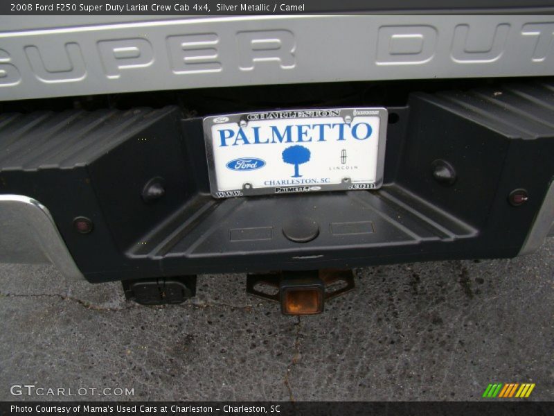 Silver Metallic / Camel 2008 Ford F250 Super Duty Lariat Crew Cab 4x4