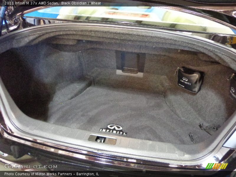 Black Obsidian / Wheat 2011 Infiniti M 37x AWD Sedan