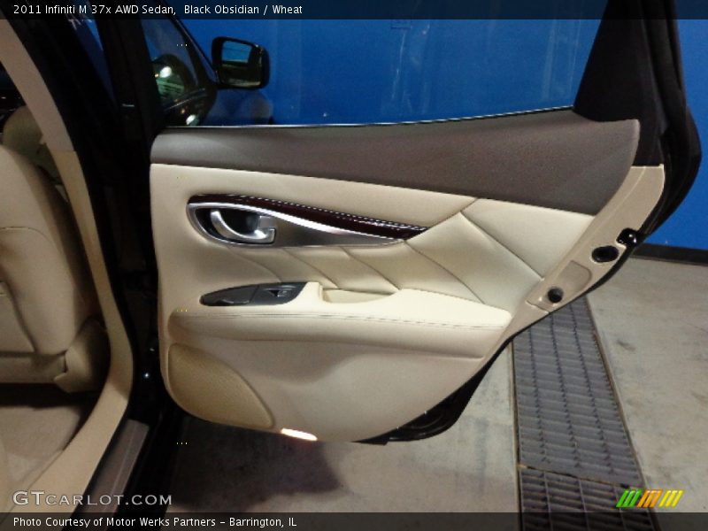 Black Obsidian / Wheat 2011 Infiniti M 37x AWD Sedan