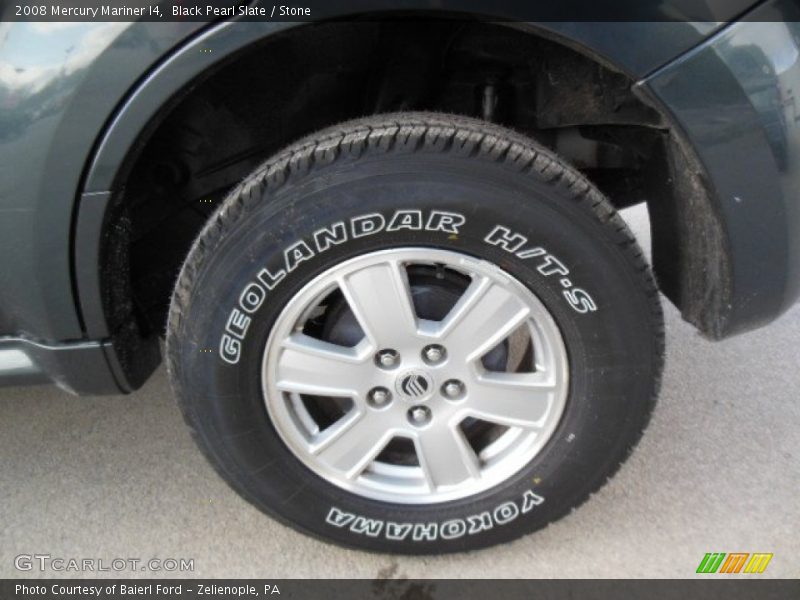 Black Pearl Slate / Stone 2008 Mercury Mariner I4