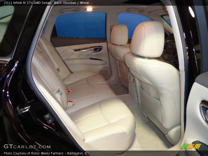 Black Obsidian / Wheat 2011 Infiniti M 37x AWD Sedan