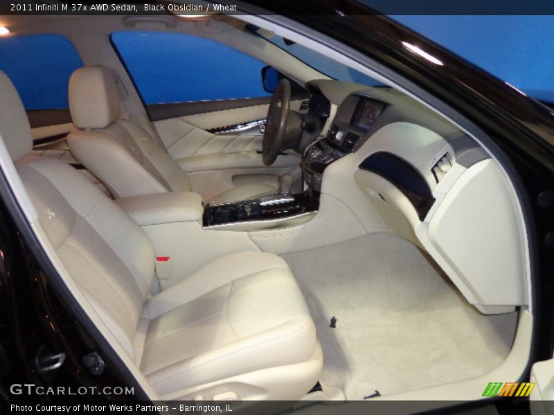 Black Obsidian / Wheat 2011 Infiniti M 37x AWD Sedan