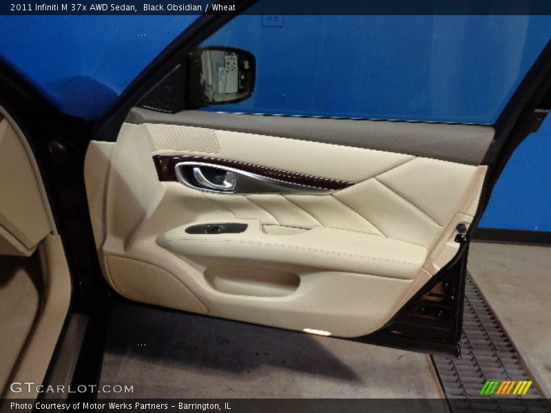 Black Obsidian / Wheat 2011 Infiniti M 37x AWD Sedan
