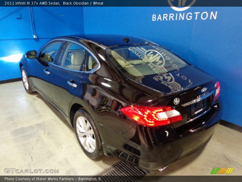 Black Obsidian / Wheat 2011 Infiniti M 37x AWD Sedan